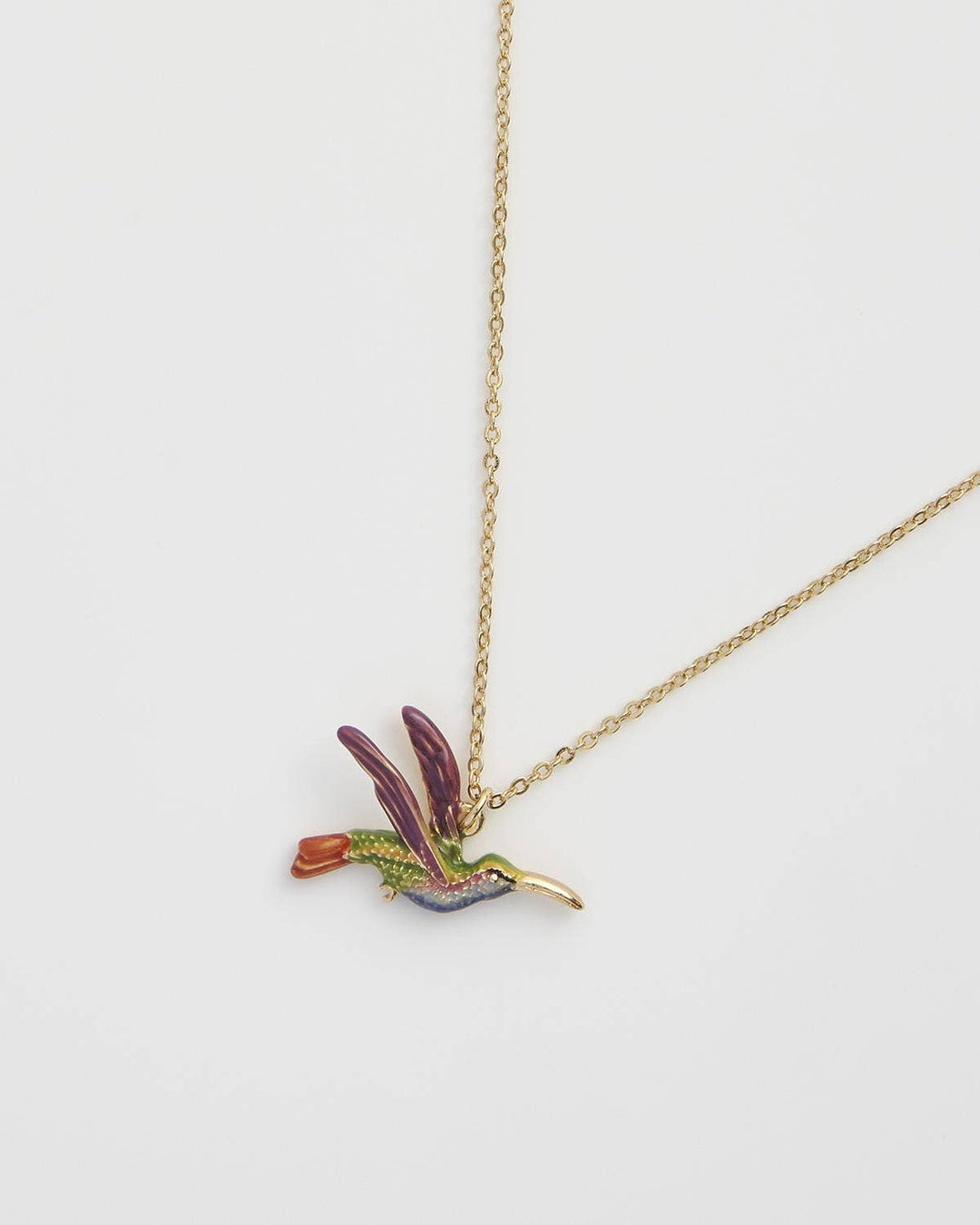 FABLE Hummingbird Pendant Necklace