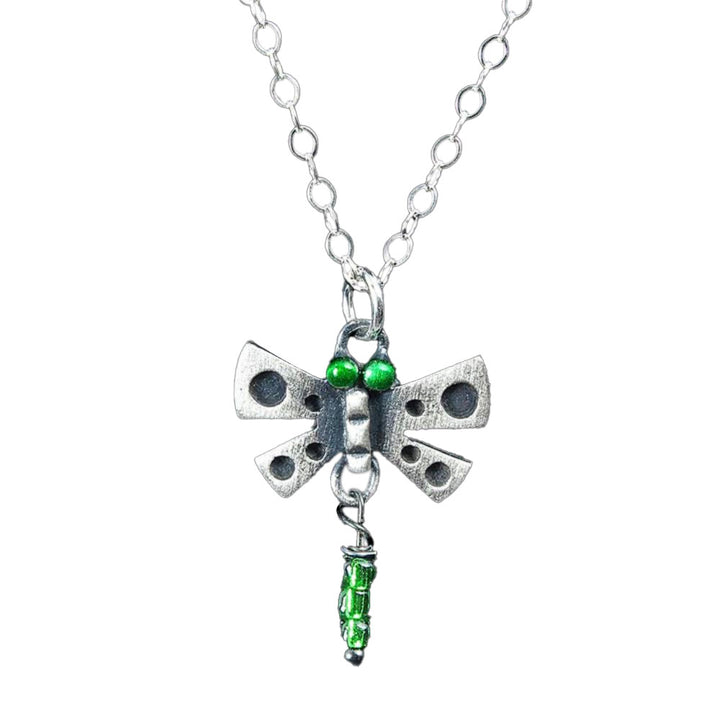 Dragonfly Pendant by Chickenscratch