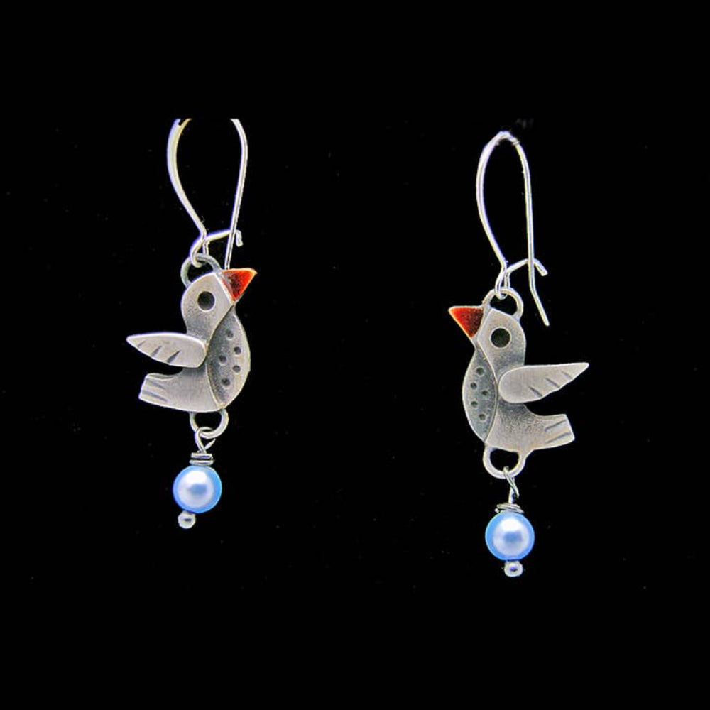 Lovebirds Earrings by Faire