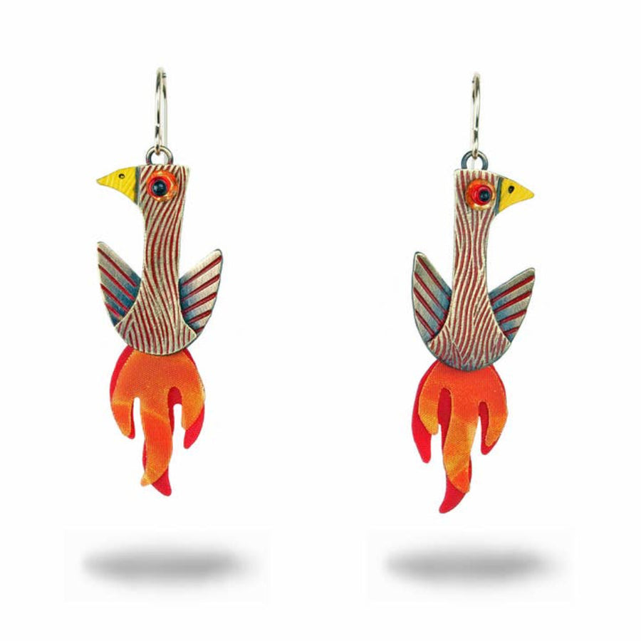 Phoenix Earrings by Faire