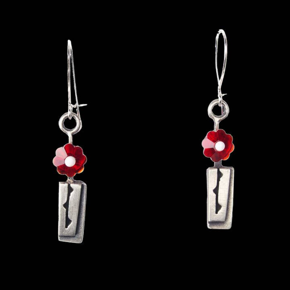 Rosebud Earrings by Faire