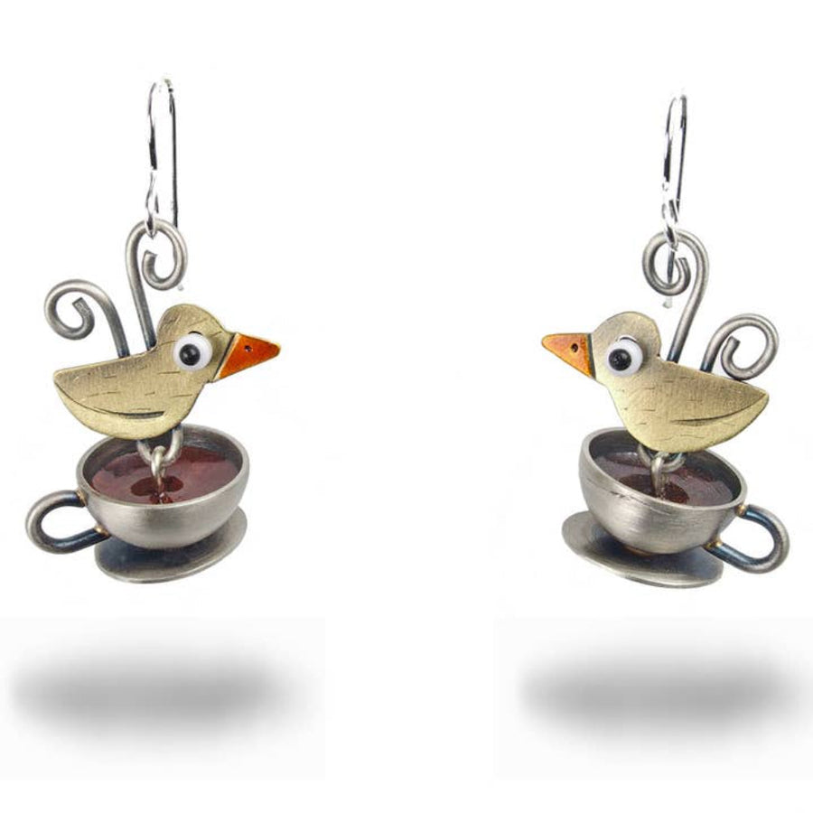 Tea For Two Earrings by Faire