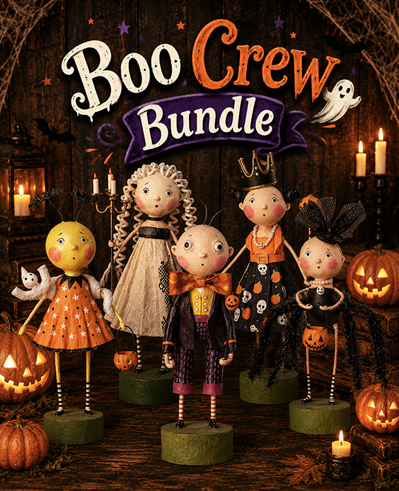 Shop the 2026 Lori Mitchell Halloween Collection — Folk Art Figurines & Day of the Dead Characters