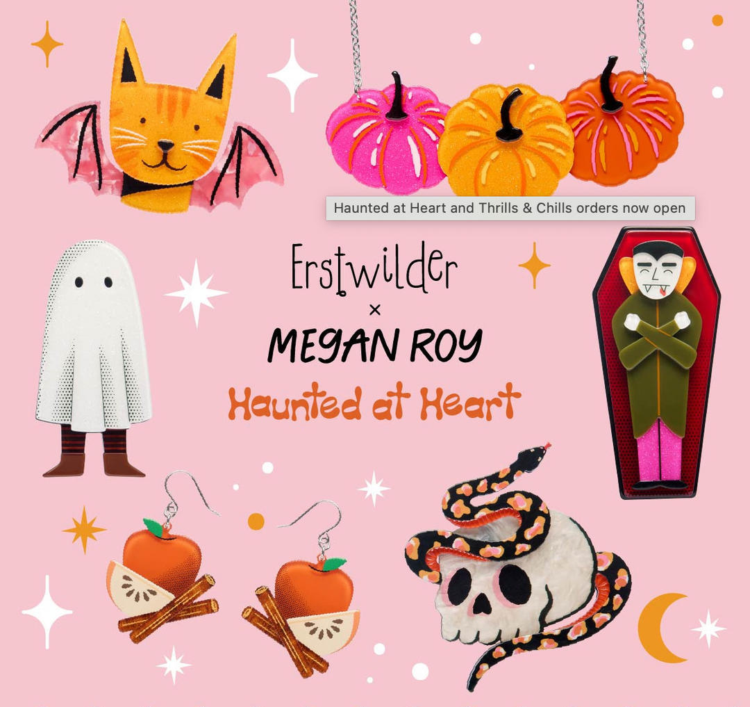 Embrace the Magic: Erstwilder x Megan Roy's Haunted at Heart Halloween Collection