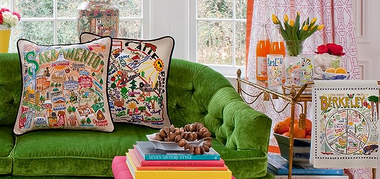 Catstudio Embroidered Pillows: A Personal Touch for Your Home