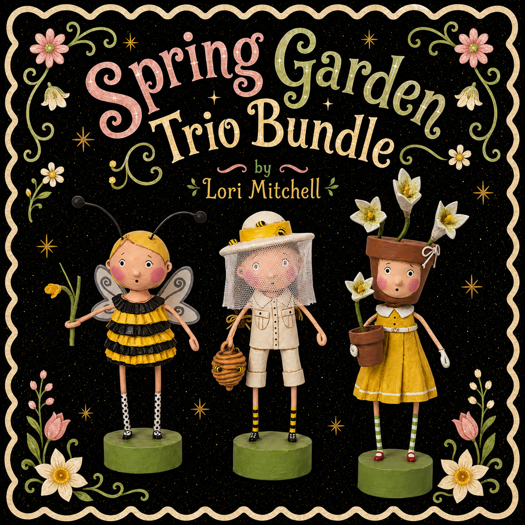 New for 2027: Lori Mitchell Spring Figurines Are Here — And They're Charming