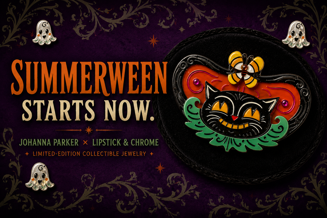 Summerween Starts Now — Johanna Parker x Lipstick & Chrome Spooky Garden Collection