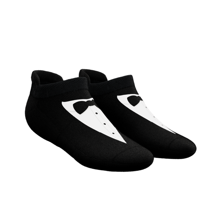 The 009 | Tuxedo Heel Hammock™ Ankle Socks