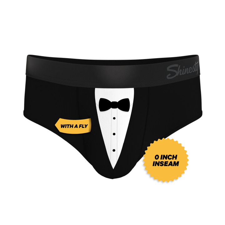 The 009 | Black Tuxedo Ball Hammock® Pouch Underwear Briefs