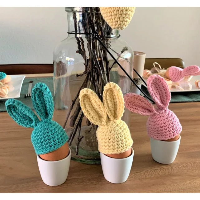 DIY Crochet Pattern Easter Bunny Egg Warmers PAK329