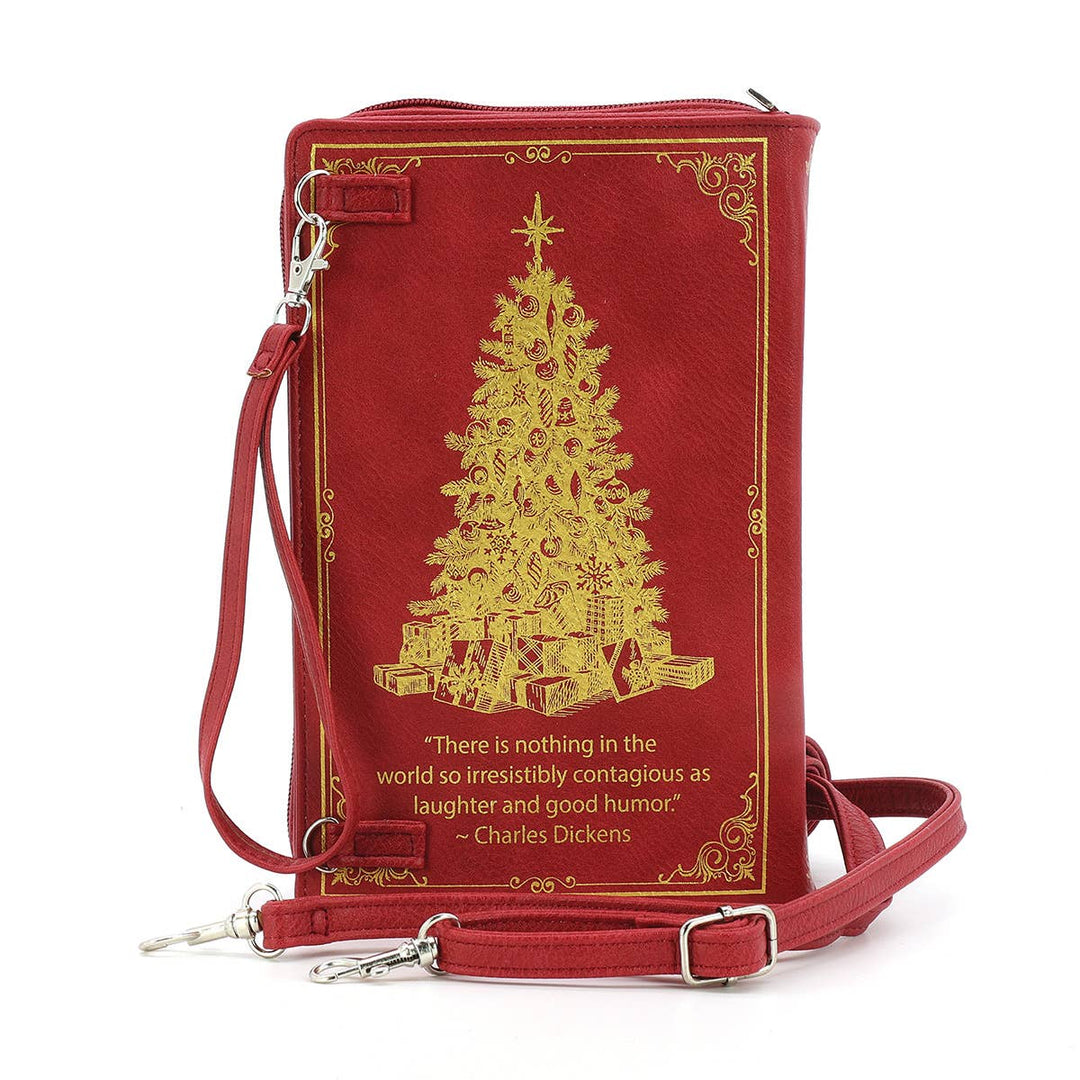 A Christmas Carol Book Clutch Handbag