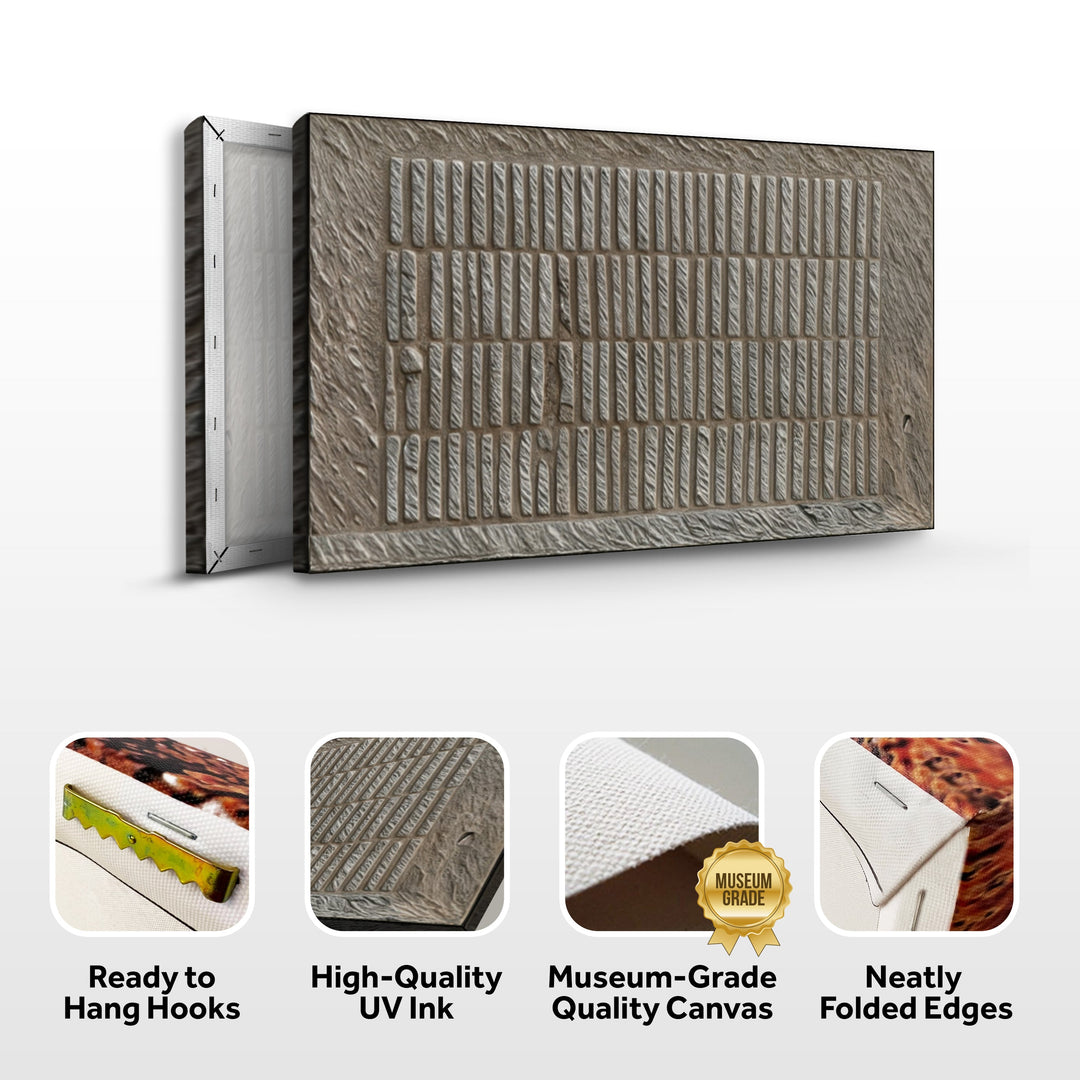 Modern Stone Pattern Wall Art