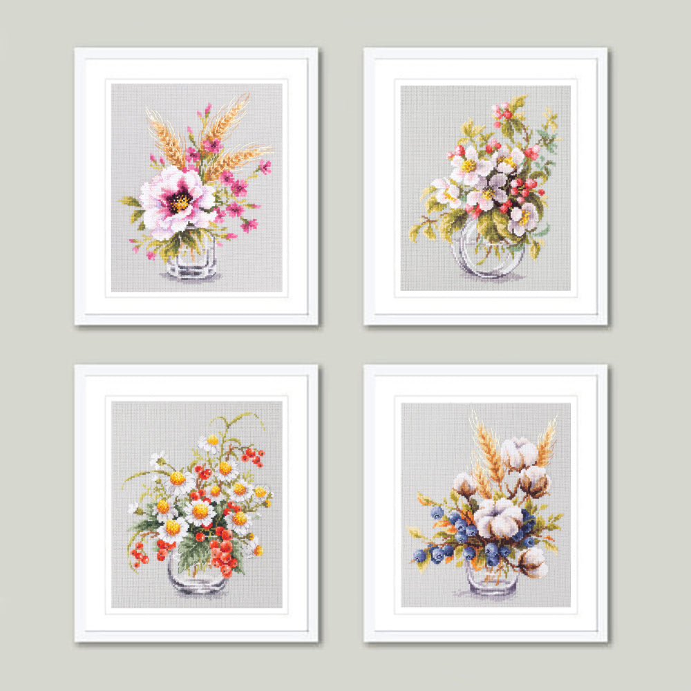 Chamomile and Red Currant 100-012 Counted Cross-Stitch Kit