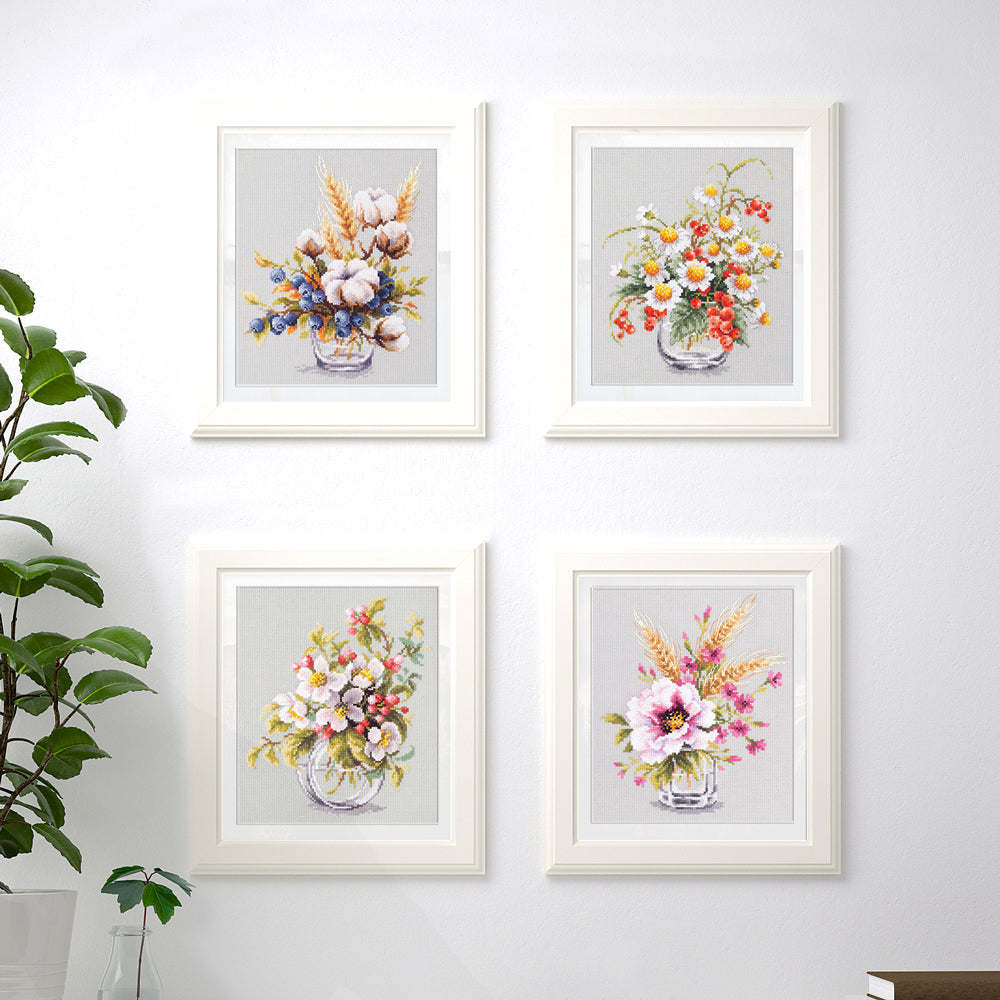 Chamomile and Red Currant 100-012 Counted Cross-Stitch Kit