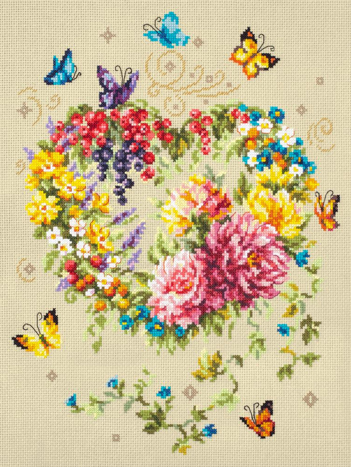 Tenderness of Your Heart 100-143 Counted Cross-Stitch Kit