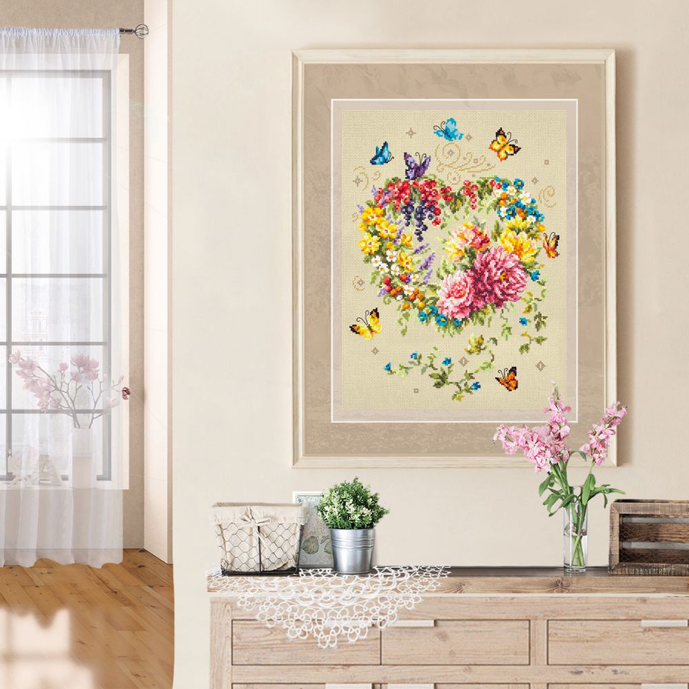 Tenderness of Your Heart 100-143 Counted Cross-Stitch Kit