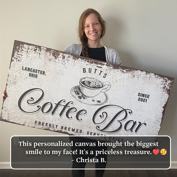 Coffee Bar Sign