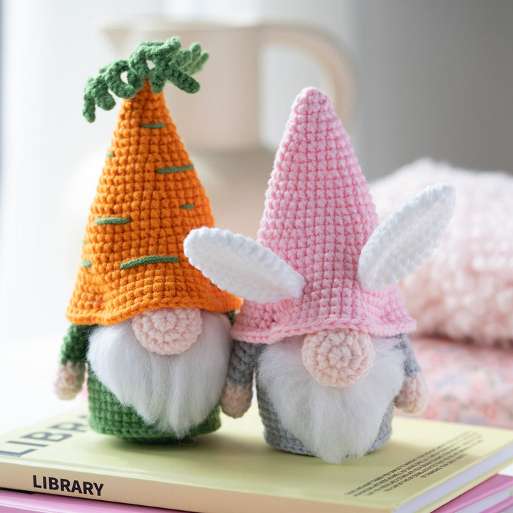 Gnomes Amigurumi DIY Crochet Kit Wizardi F07N8-M174