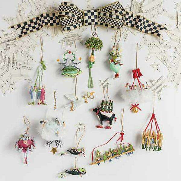 12 Days 7 Swans a-Swimming Ornament by Patience Brewster - Quirks!