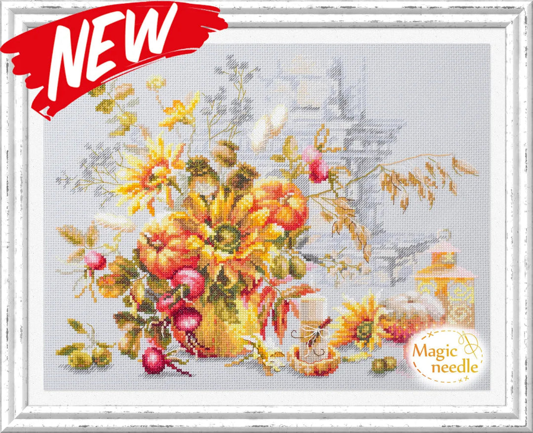 Autumn Improvisation 120-012 Counted Cross-Stitch Kit