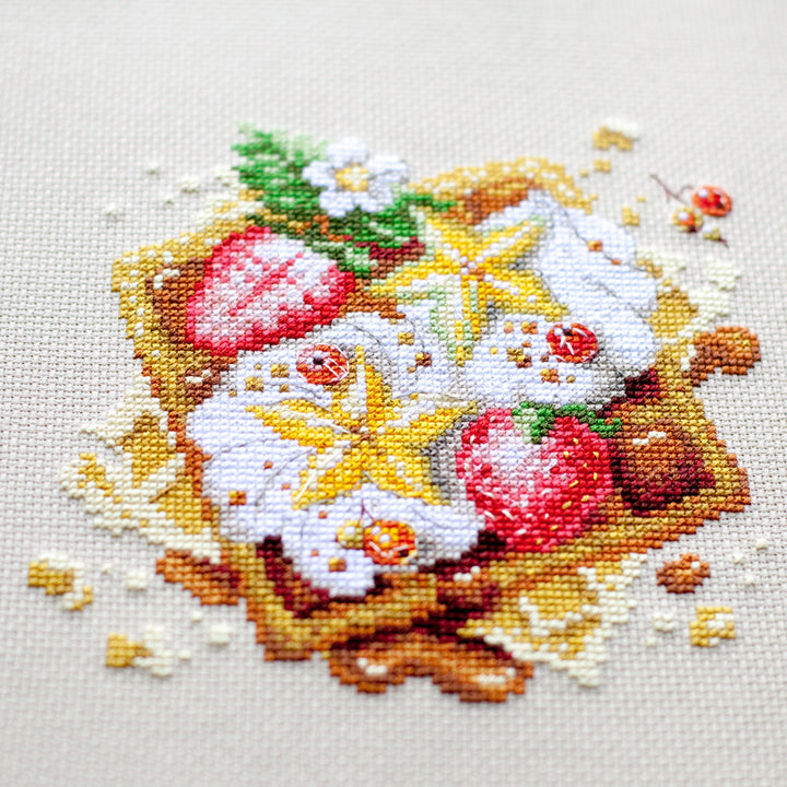 Viennese Waffles 120-091 Counted Cross-Stitch Kit