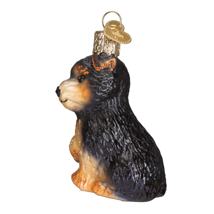 Yorkie Puppy Ornament