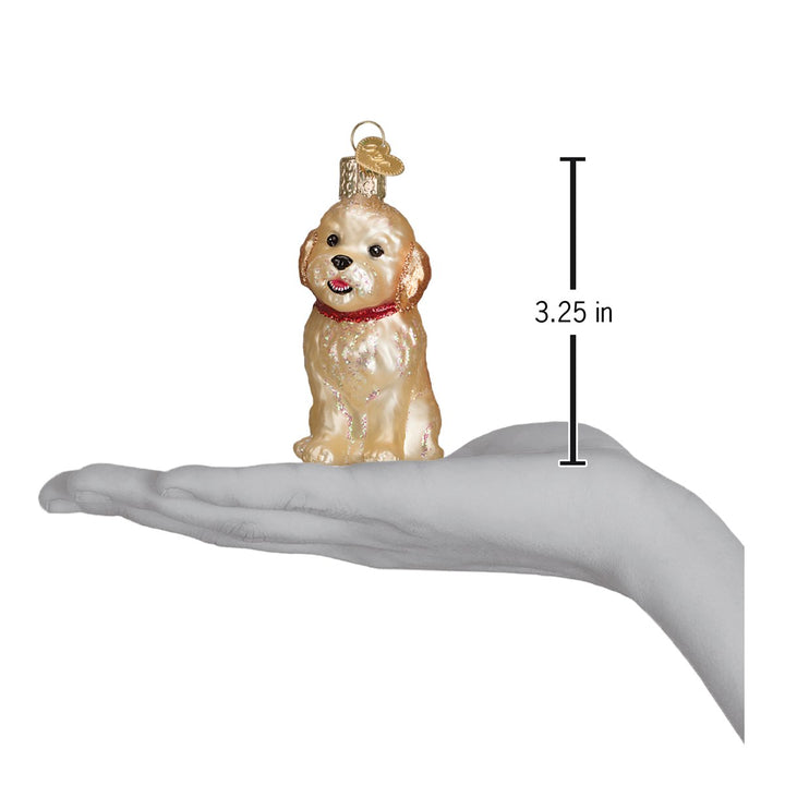 Cockapoo Puppy Ornament