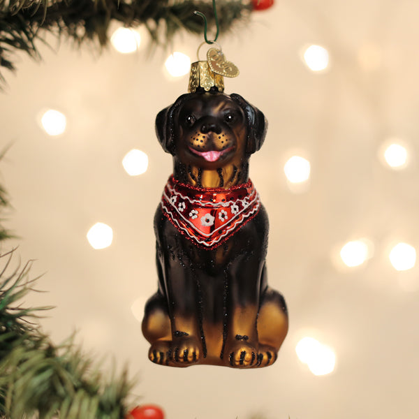 Rottweiler Ornament