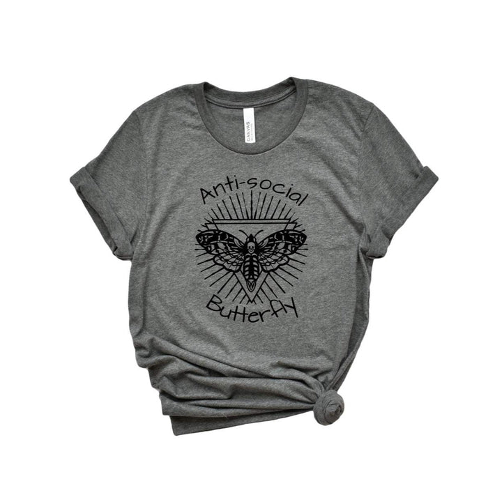 Anti-Social Butterfly Tee - Unisex Shirt