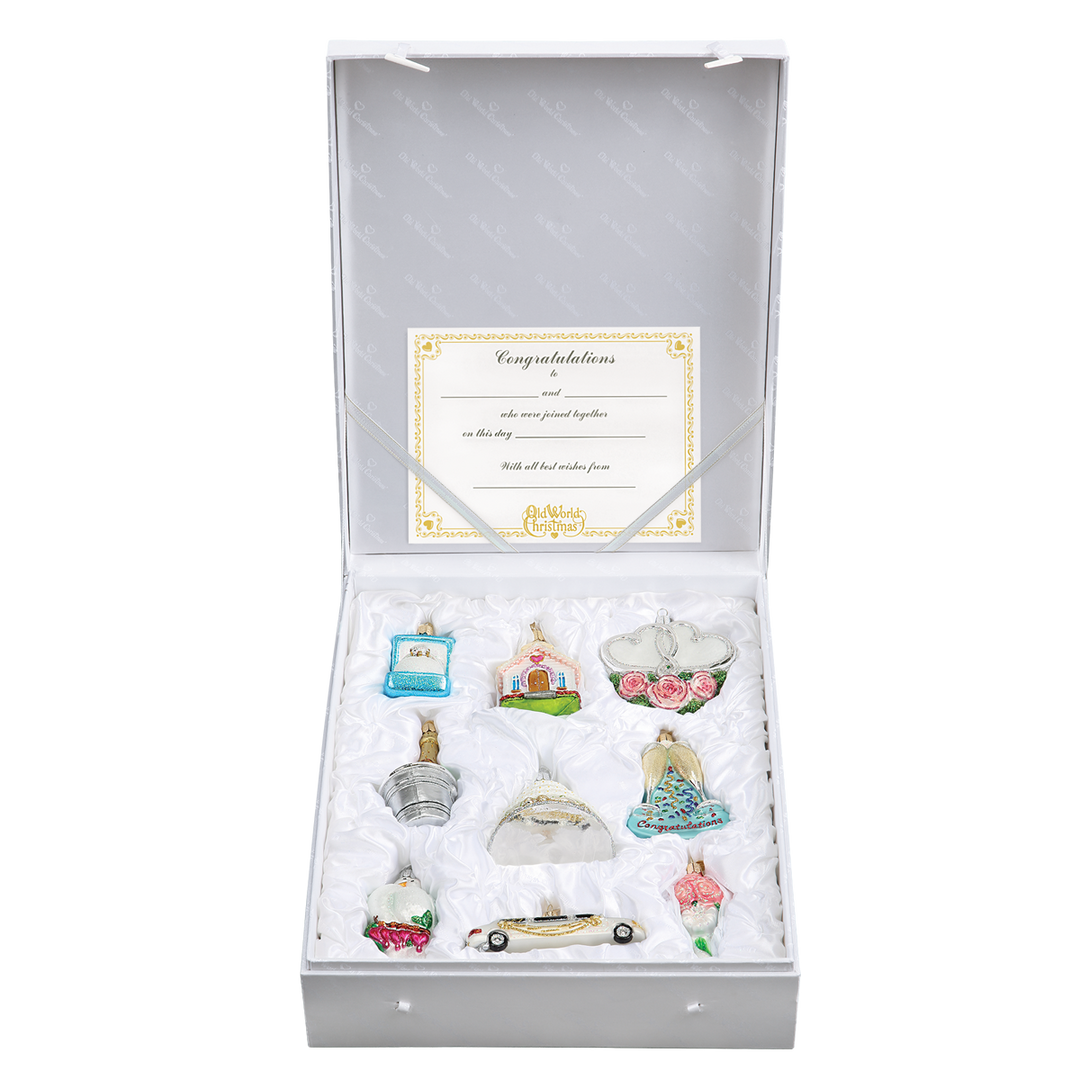 Just Married Collection Ornaments