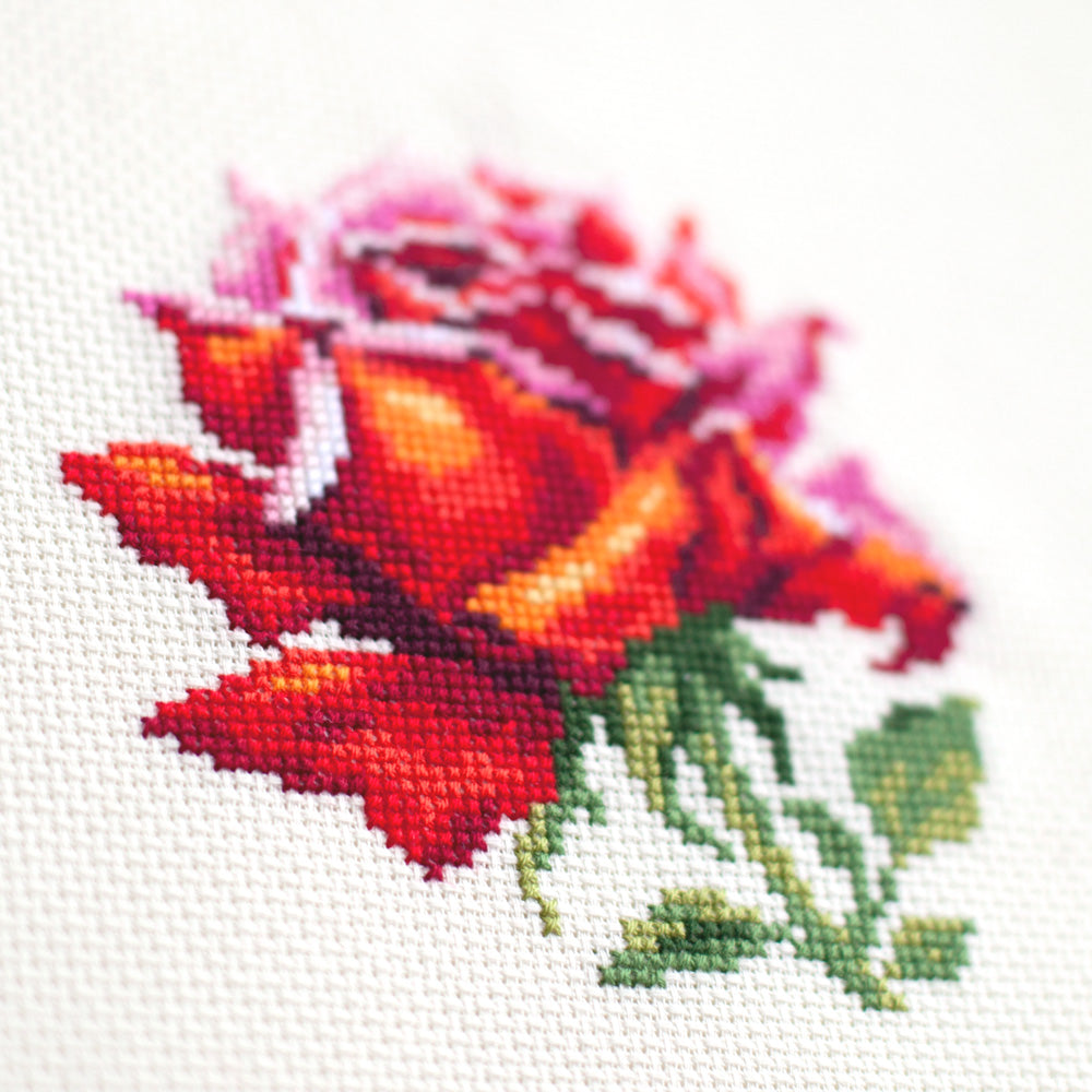 Red Rose 150-003 Counted Cross-Stitch Kit
