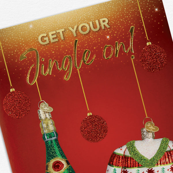 Jingle On Christmas Card