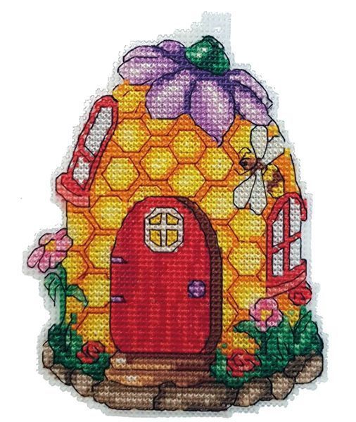 Beehive house  Counted cross stitch kit 8050A