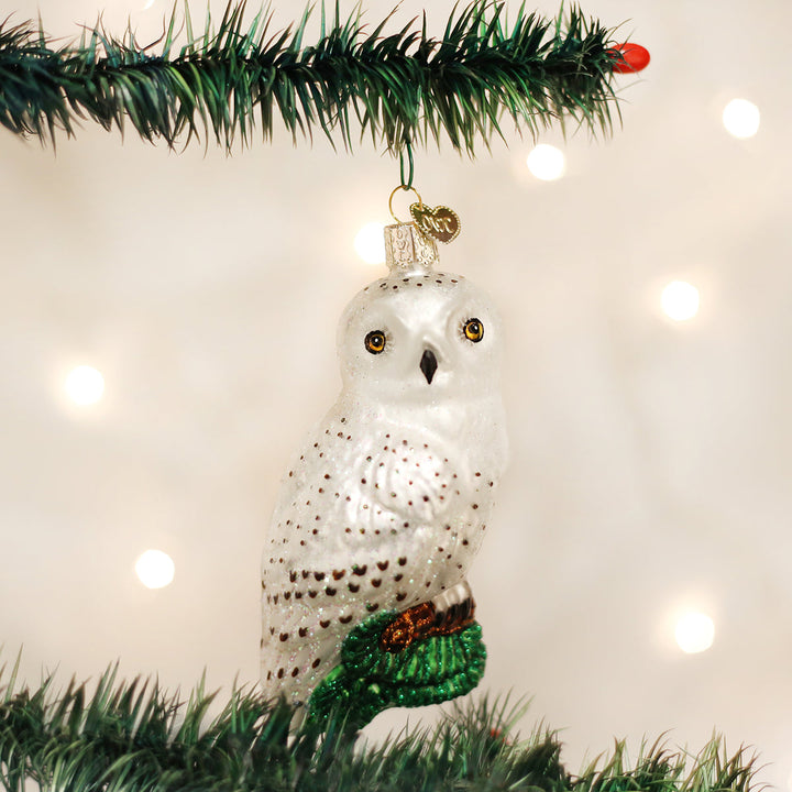 Great White Owl Ornament