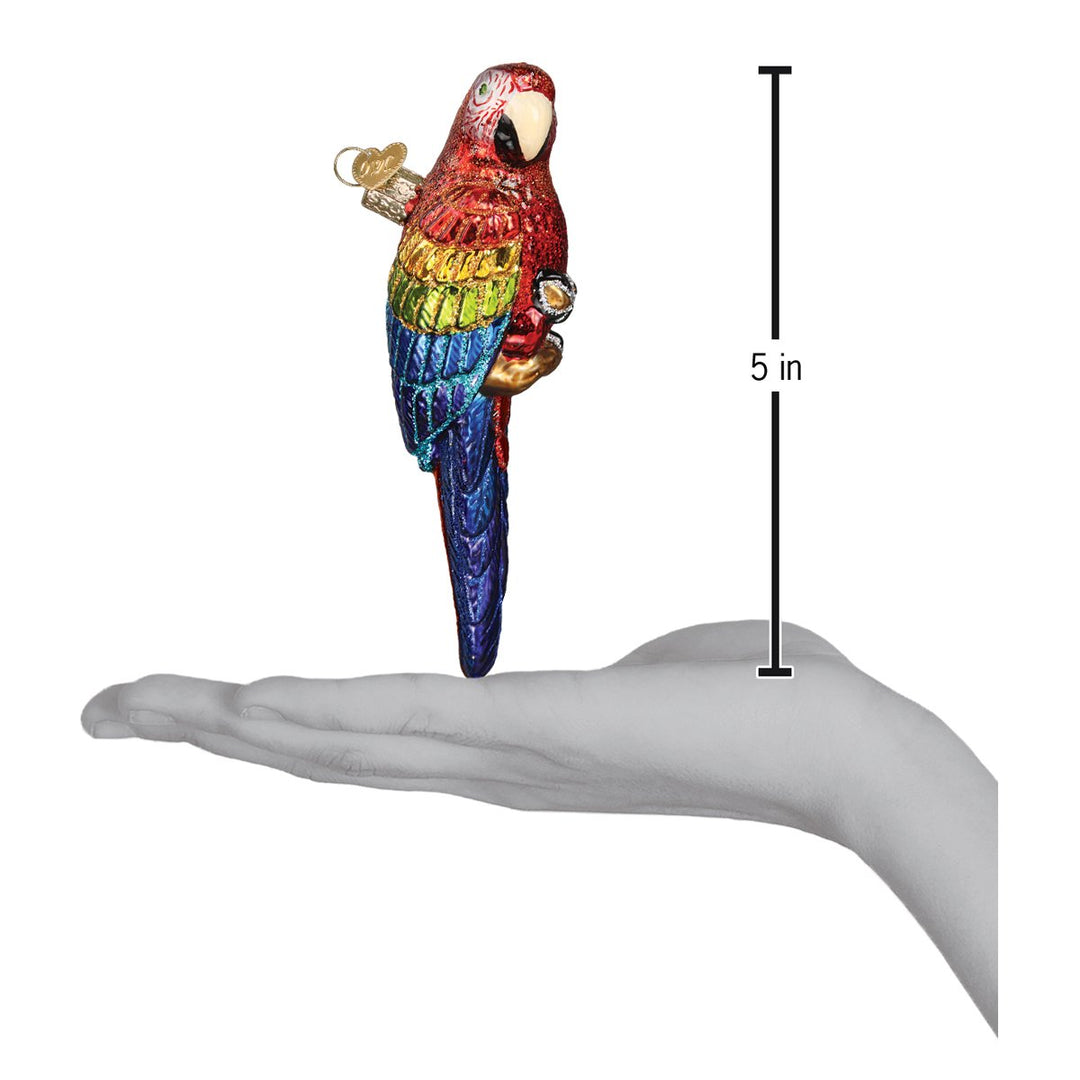 Tropical Parrot Ornament