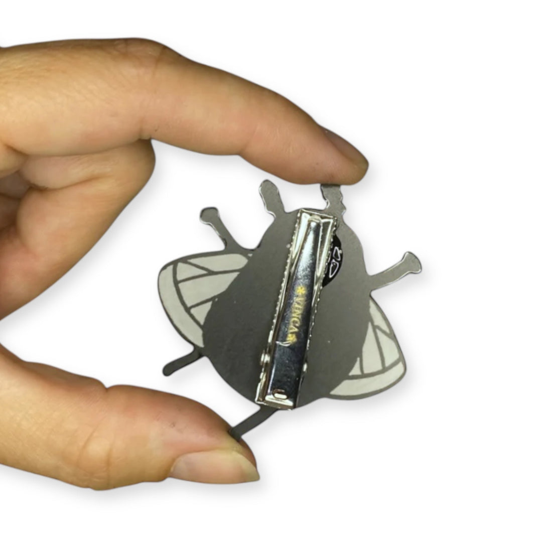 Cryptid Club Mothman Hair Clip