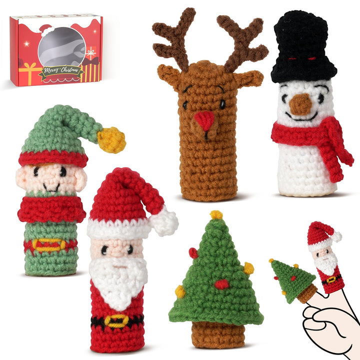 Christmas Amigurumi DIY Crochet Kit Wizardi F07N8-M238
