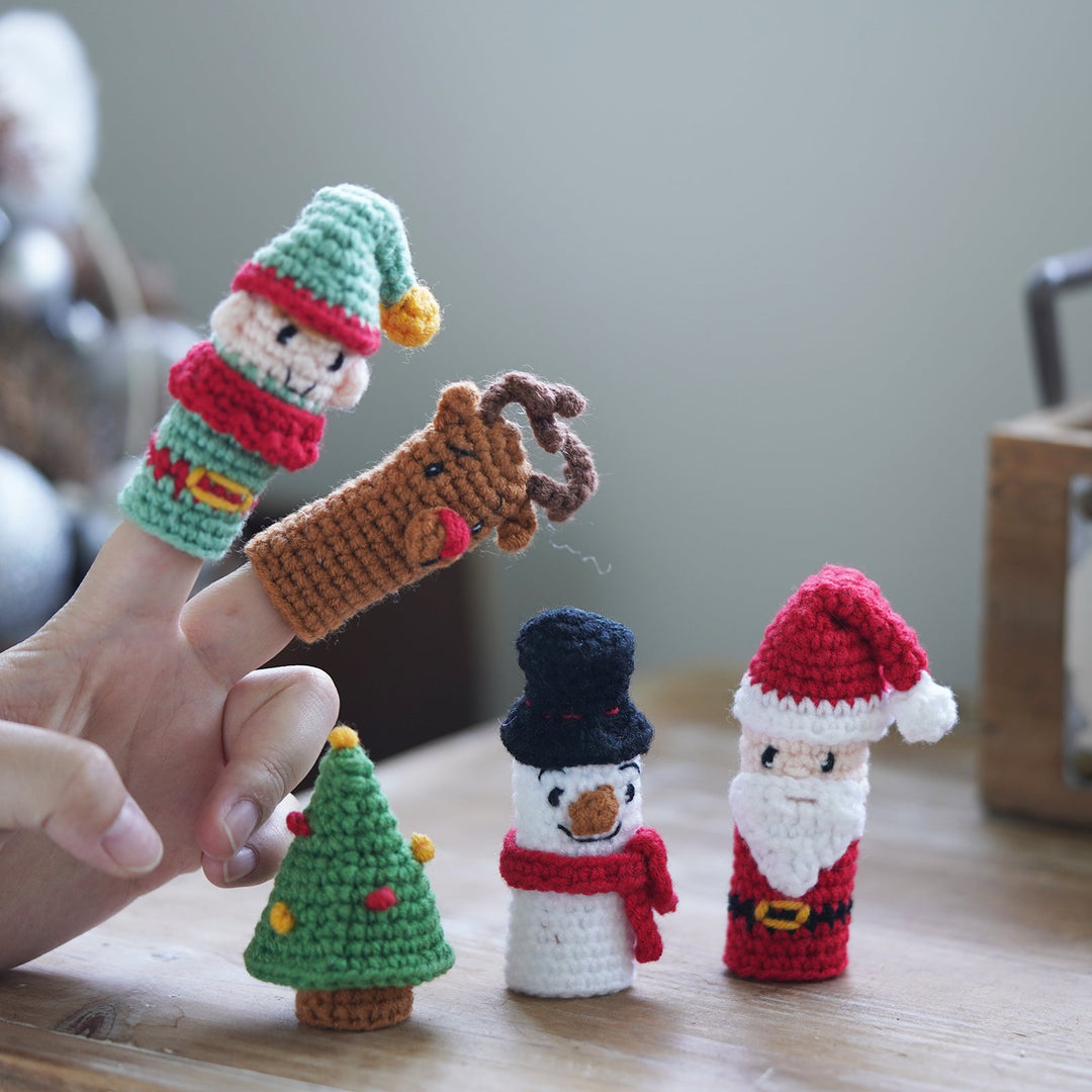 Christmas Amigurumi DIY Crochet Kit Wizardi F07N8-M238