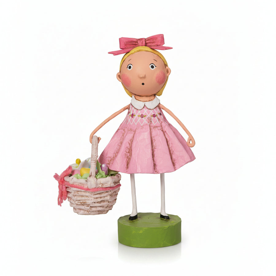 Ivy's Basket Lori Mitchell Spring Figurine