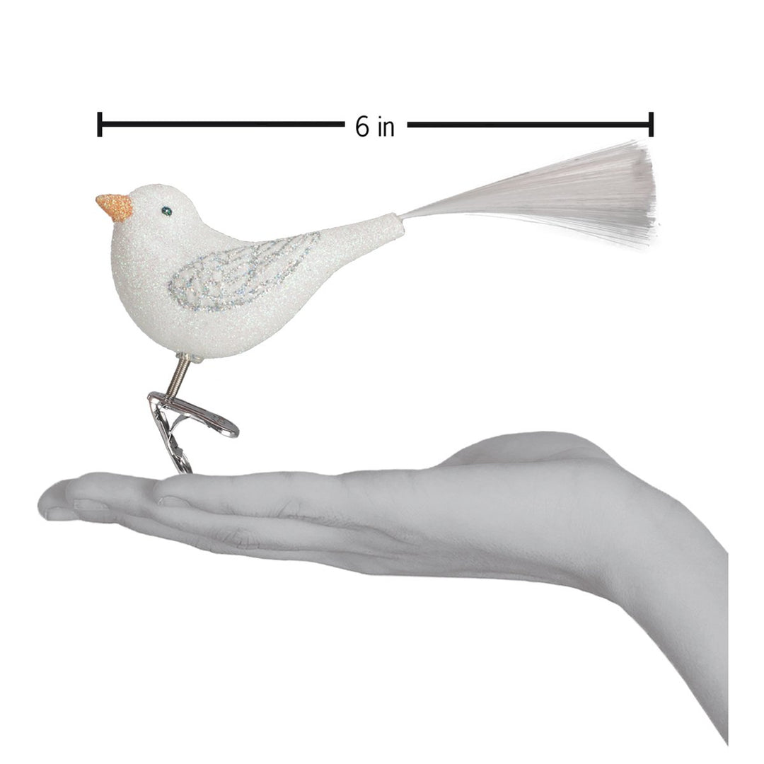 Sparkling Snowbird Ornament