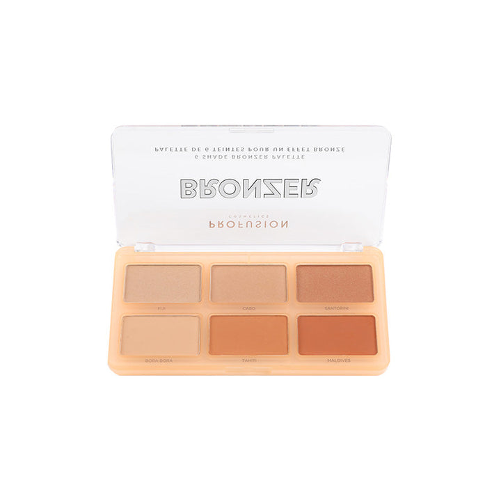 Bronzer 6 Shade Face Palette