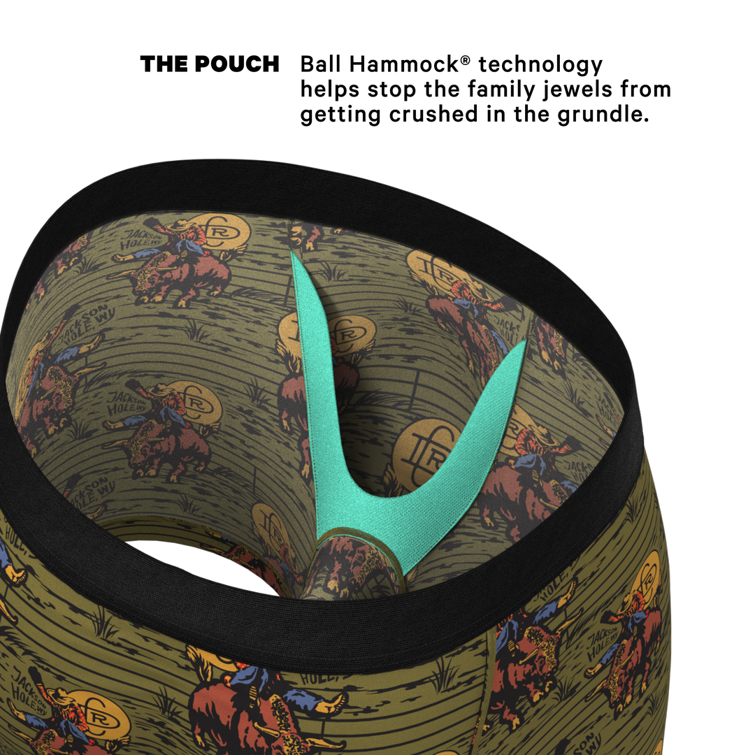 The 1912 | Western Shinesty x Diamond Cross Ranch Ball Hammock® Pouch Underwear