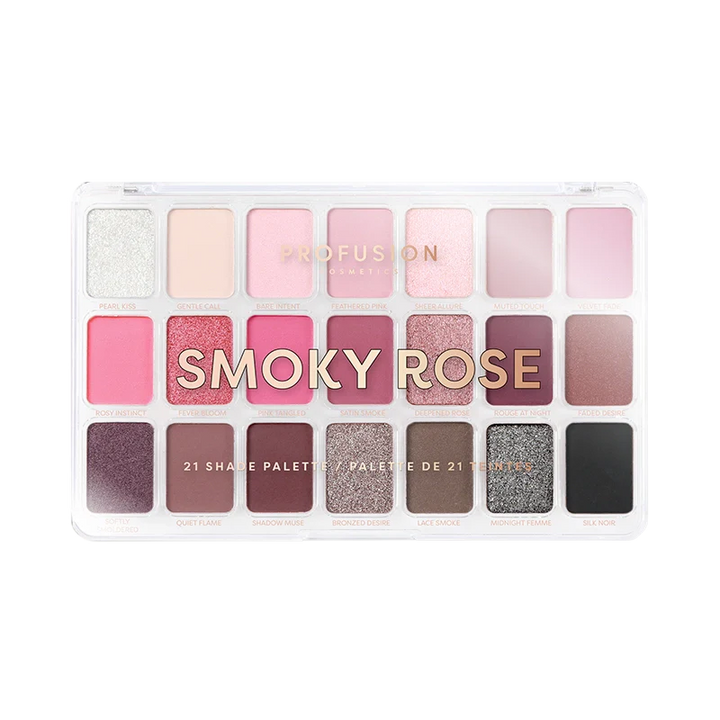 Artistry 21 Shade Palette - Smoky Rose