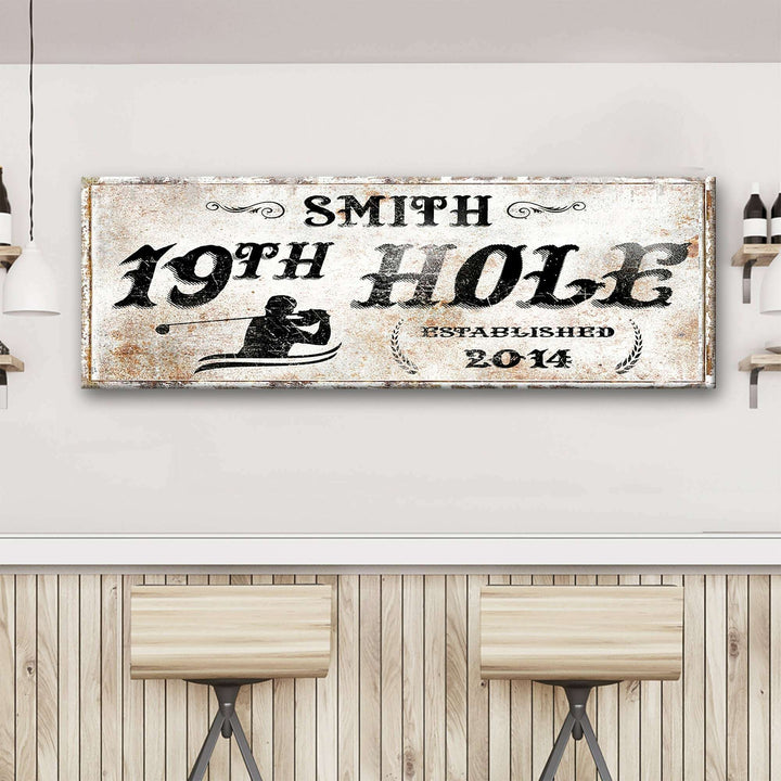 19th Hole Sign