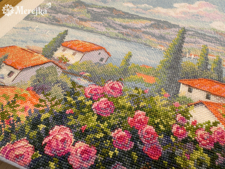 Whispers of Summer Counted Cross Stitch Kit by Merejka K-276