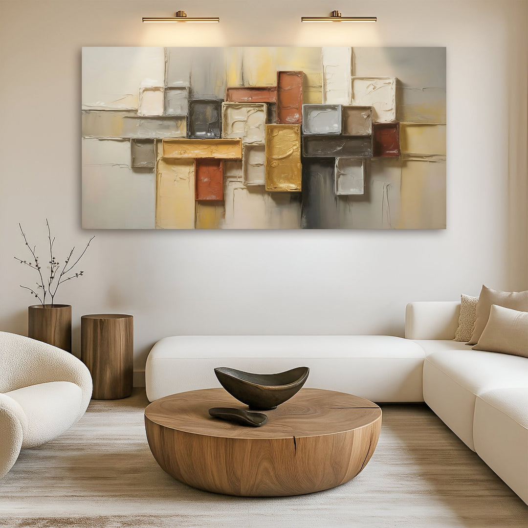 Shape Pattern Minimalist Abstract Wall Art