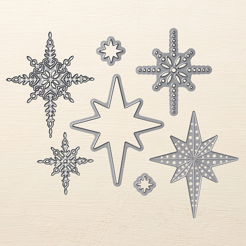 Starlight Thinlits Scrapbooking Cutting Die by Wizardi QJ120