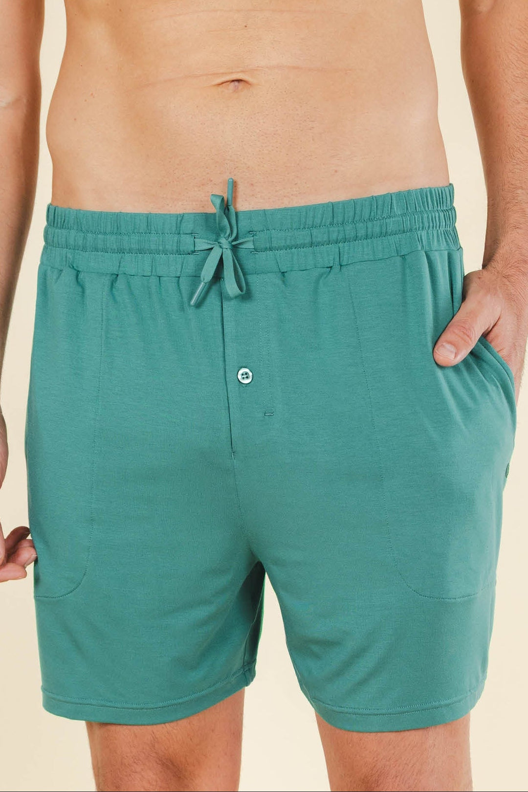 The Curacao | Teal SleepDeep™ Men’s Pajama Shorts