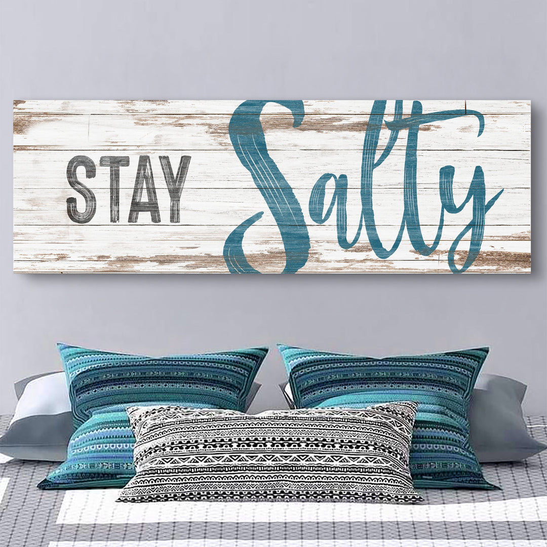 Stay Salty Coastal Sign VIII