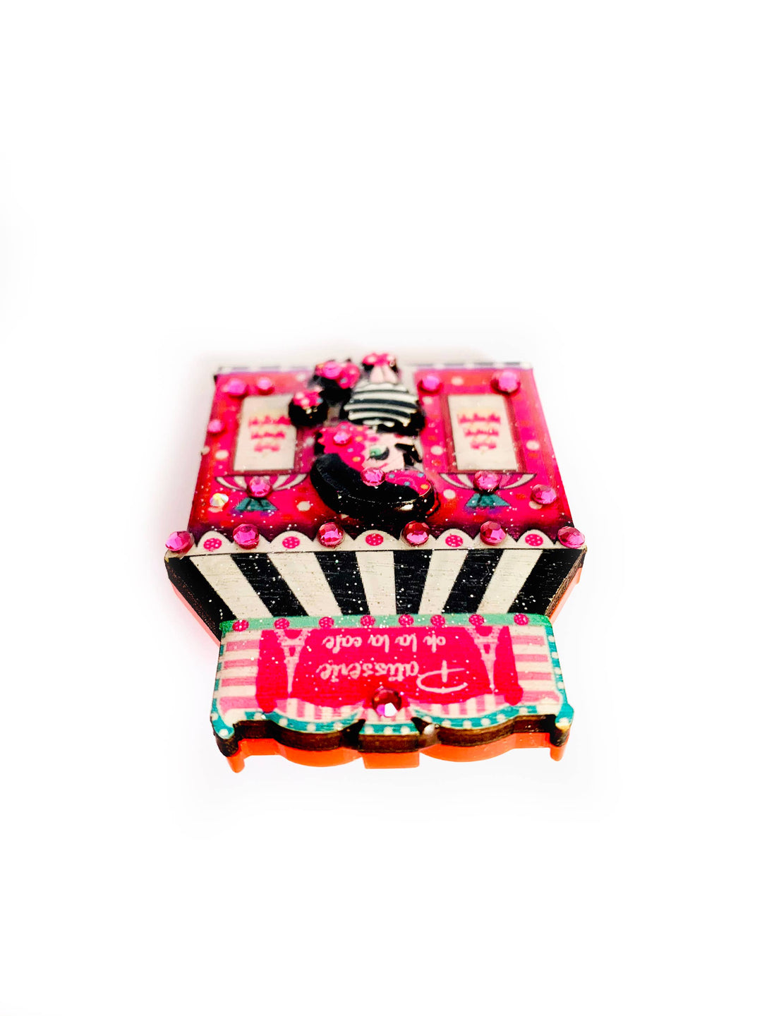 LuLu the Poodle Pattiserie Brooch by Rosie Rose Parker